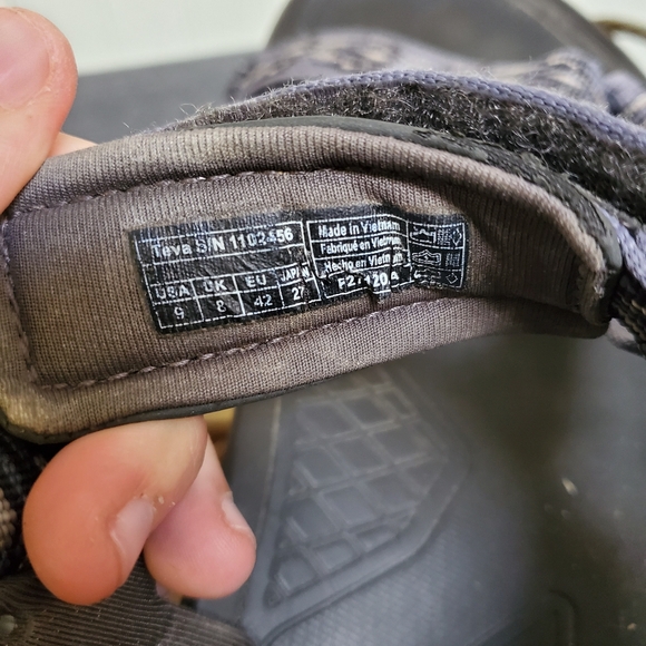 Teva Men's Terra Fi 5 Universal Hiking Sandal Magma Navy Blue size 9 Vegan - Picture 4 of 8